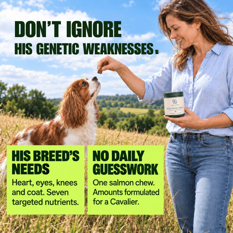 Do not ignore his genetic weaknesses: his breed's needs, no daily guesswork