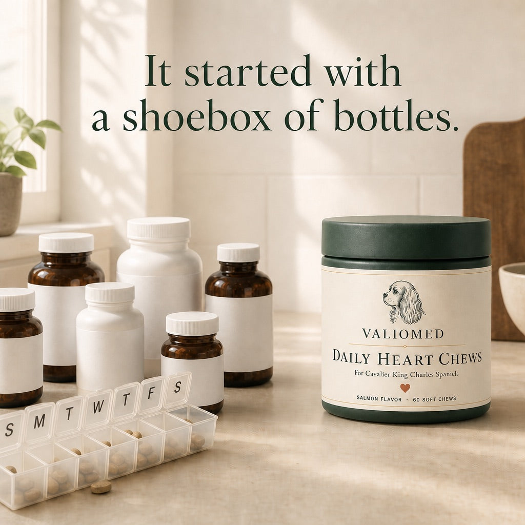 The shoebox of bottles this replaced