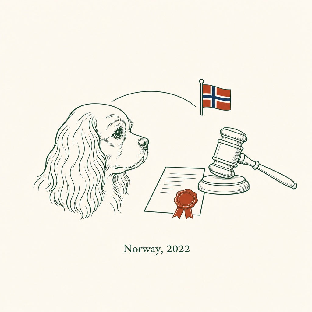 Norway 2022: a court ruling on breeding Cavaliers