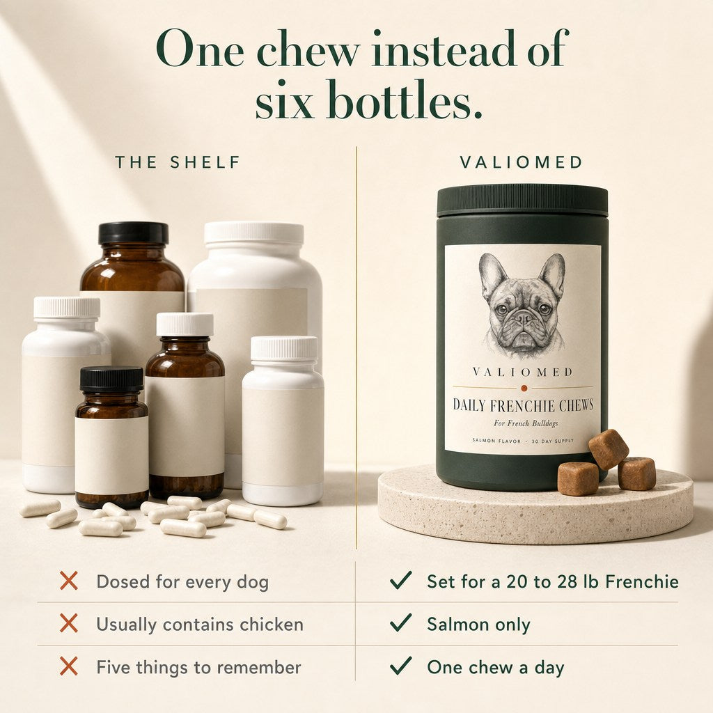 One chew instead of six bottles