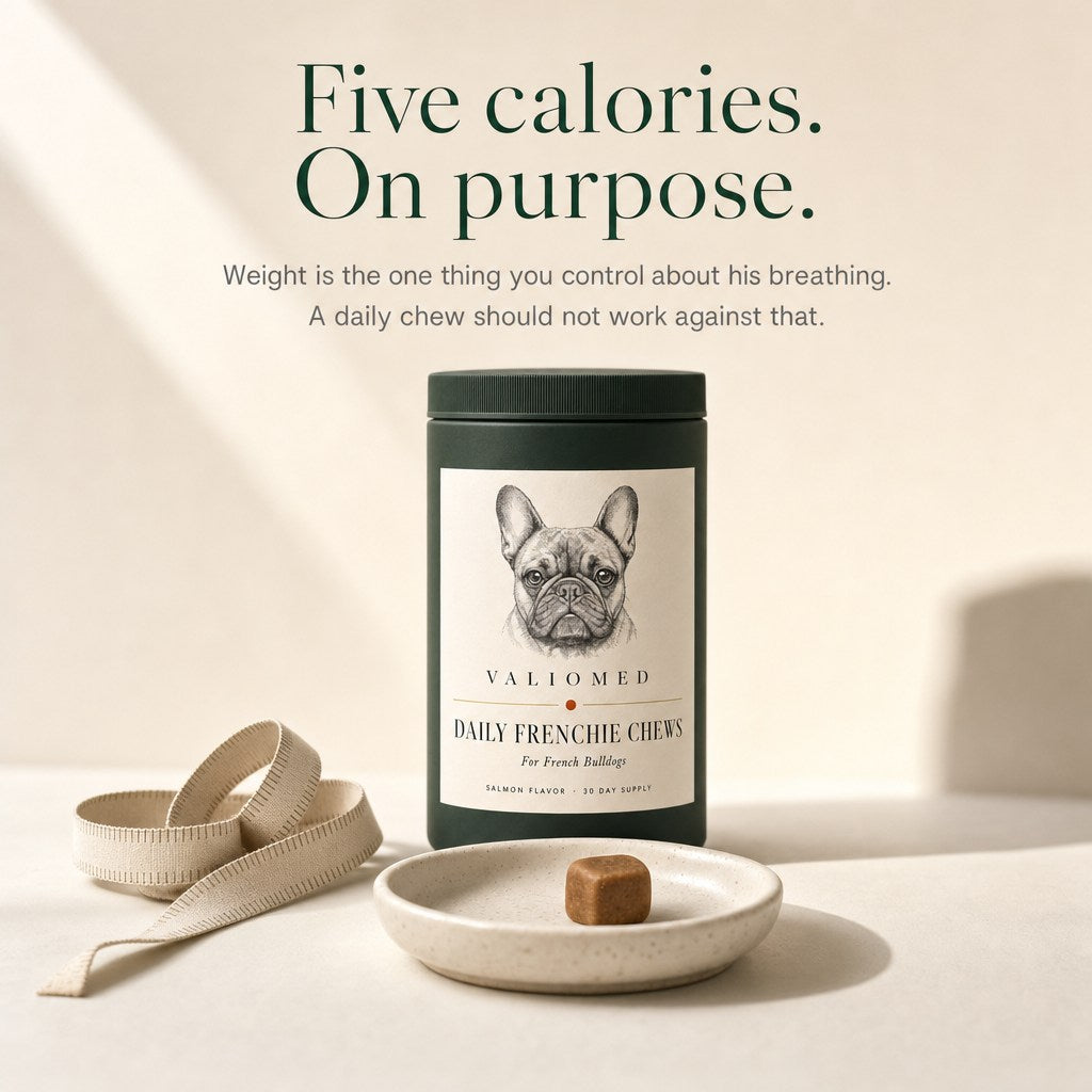 Five calories a chew, on purpose