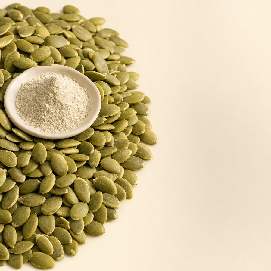 Pumpkin seeds and chelated zinc